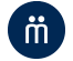 MindaClient CRM app icon in solid navy blue circle