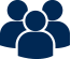 MindaClient CRM team and group management feature icon in navy