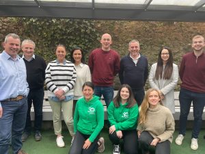 MindaClient staff team photo outdoors