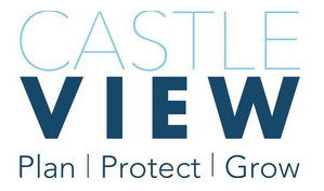 Castleview Protection Group company logo in blue and white
